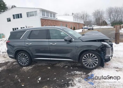 2023 Hyundai Palisade Calligraphy из США, поврежденный, VIN KM8R7DGE3PU508876